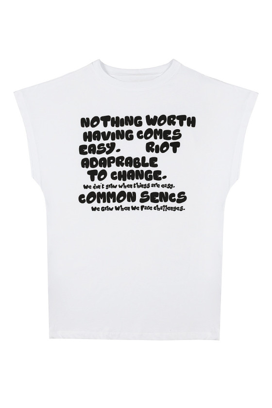 Długi T-shirt dla dziewczynki Change