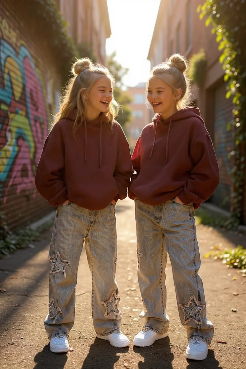 Bluza dla dziewczynki Milla Brąz