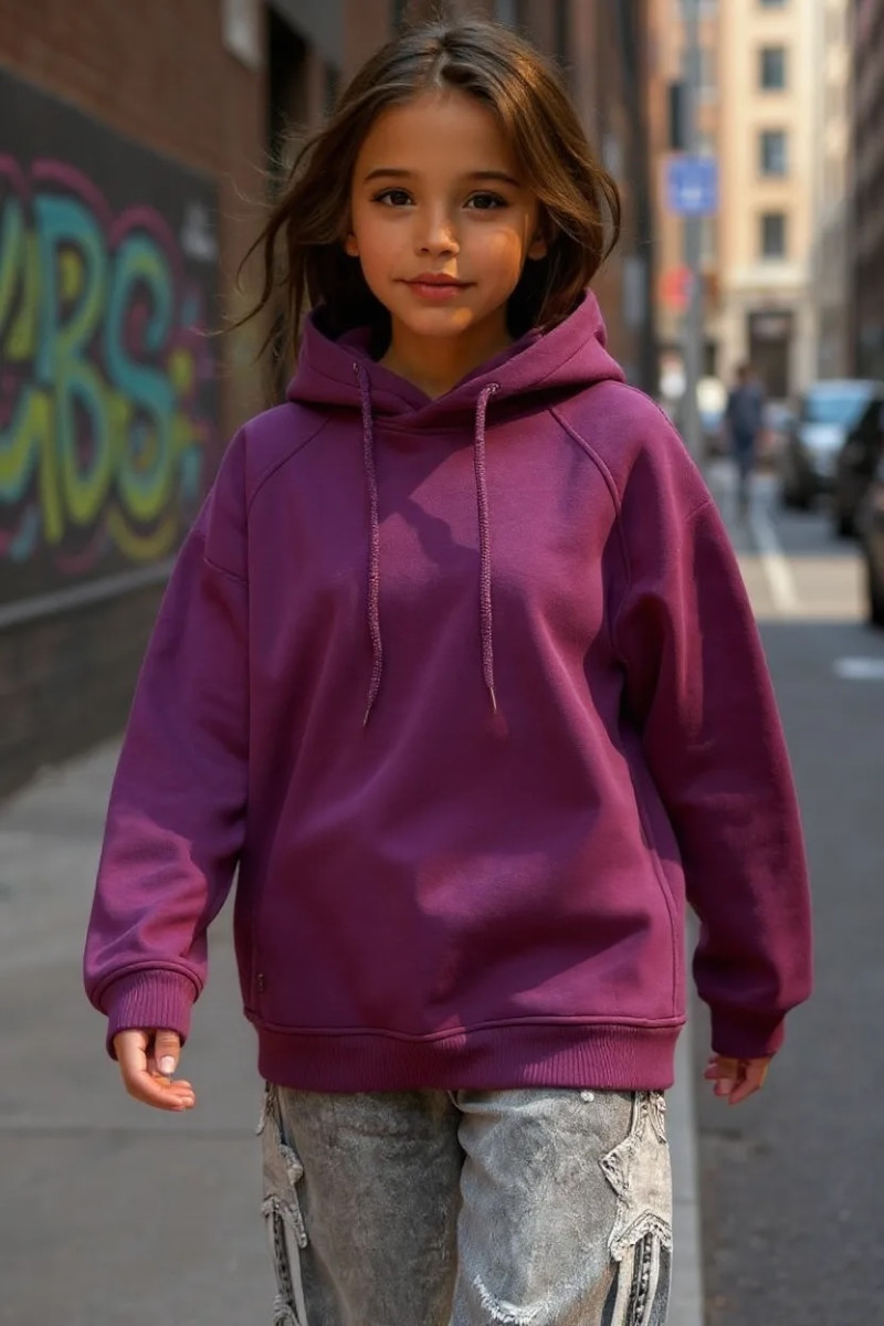 Bluza dla dziewczynki Milla Fiolet