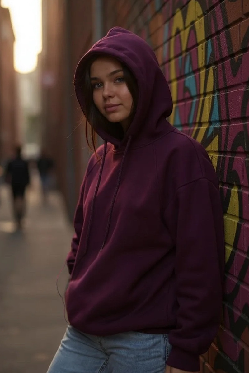Bluza dla dziewczynki Milla Fiolet