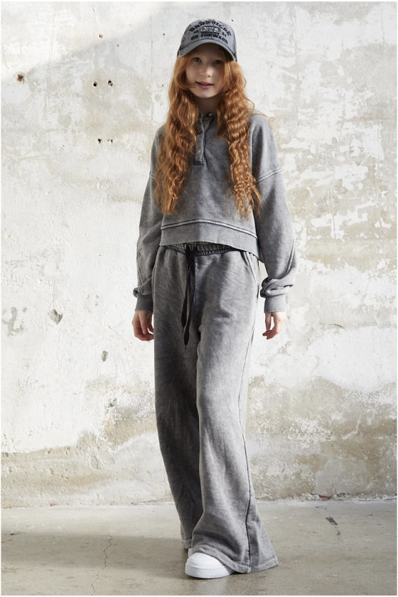 Komplet Chicago Style Jasny Szary