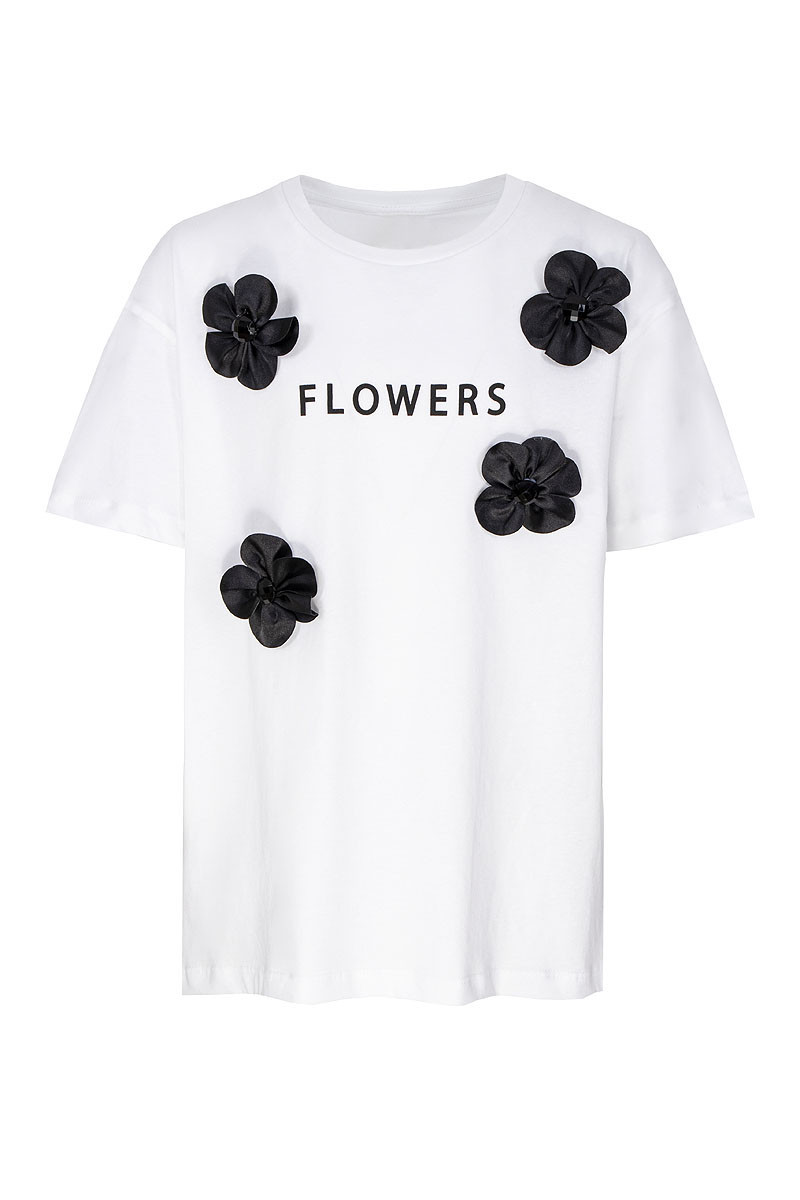 Bluzka biała dziewczęca Oktawia