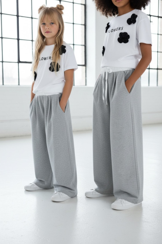 Spodnie dresowe Oli szare