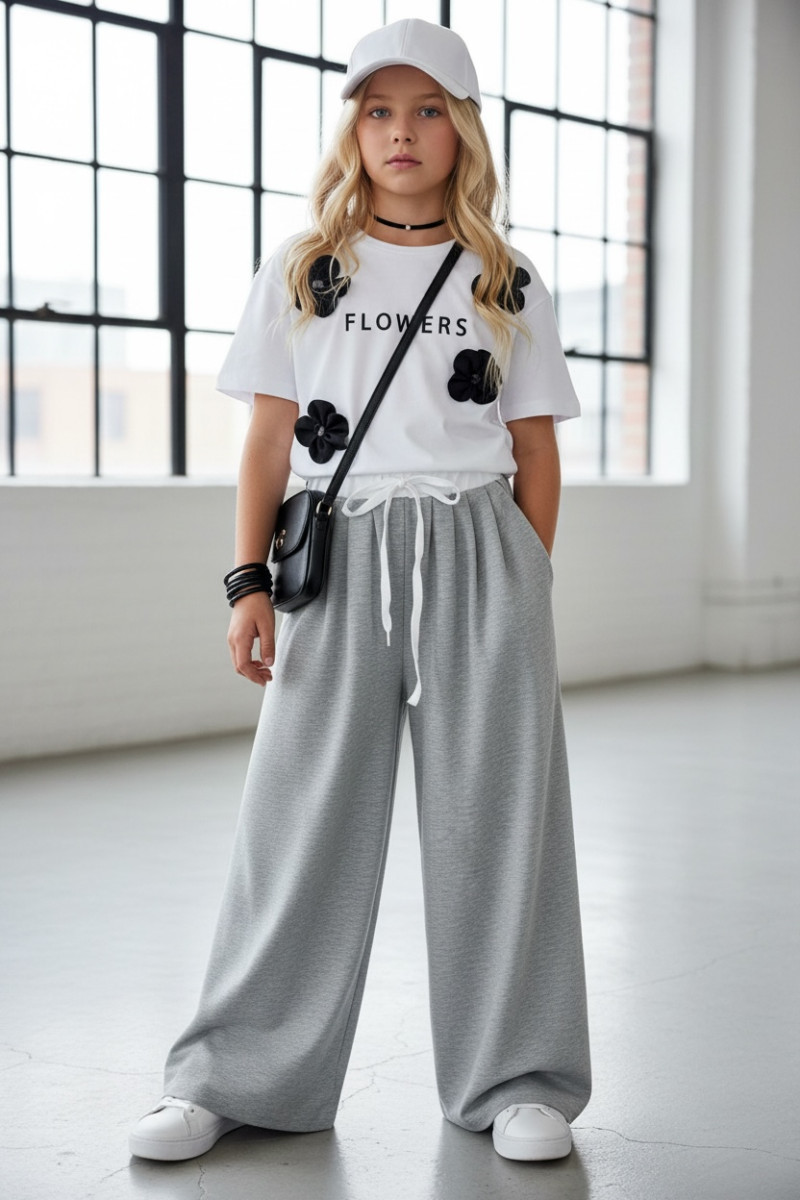 Spodnie dresowe Oli szare