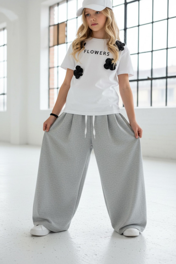 Spodnie dresowe Oli szare