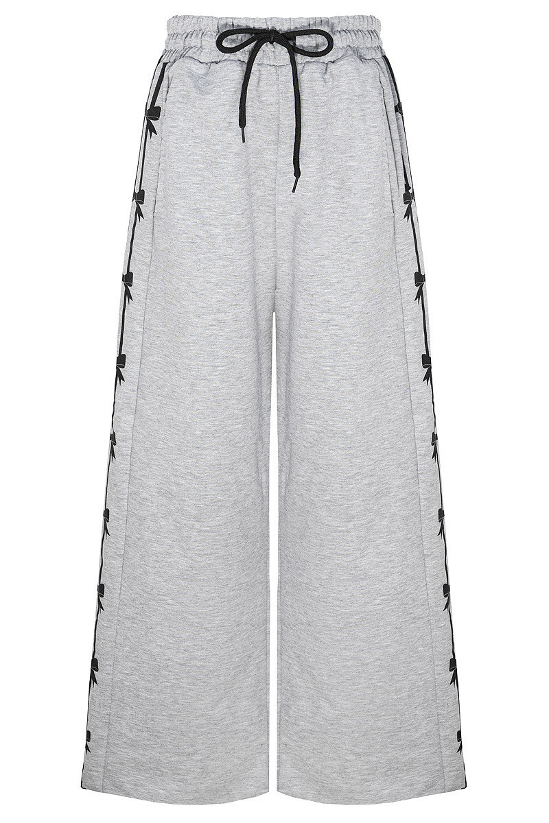 Spodnie dresowe Kokardki szare