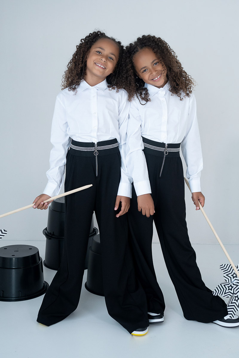 Spodnie czarne dla dziewczynki Susan