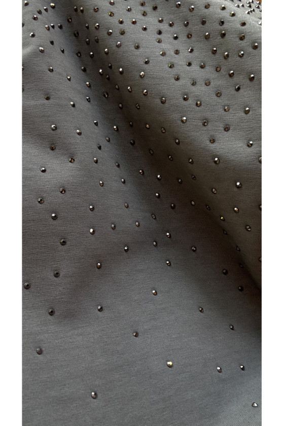 Komplet dla dziewczynki Silver Dots bluza i spodnie