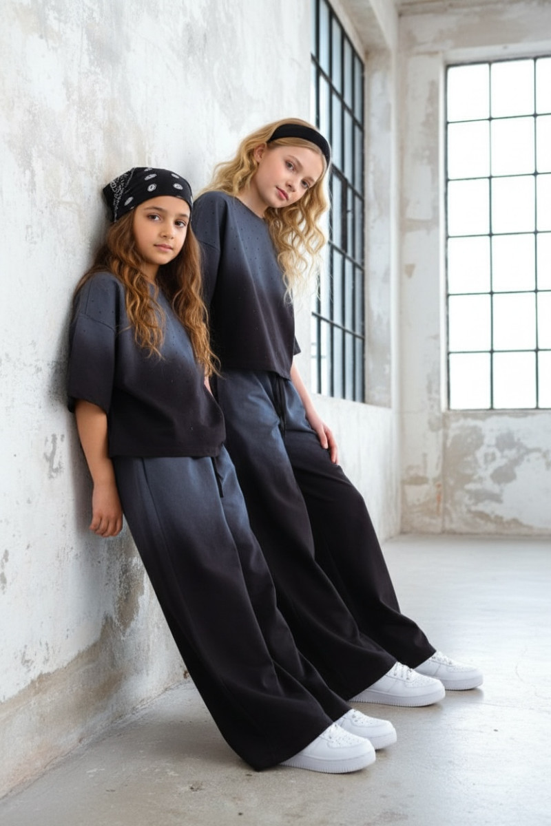 Komplet dla dziewczynki Diamond bluzka i spodnie