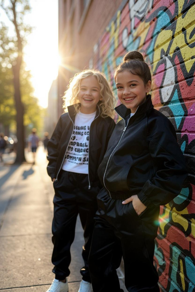 Komplet bomberka i spodnie Shine