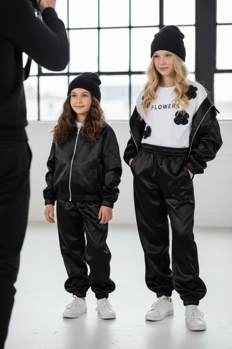 Komplet bomberka i spodnie Shine