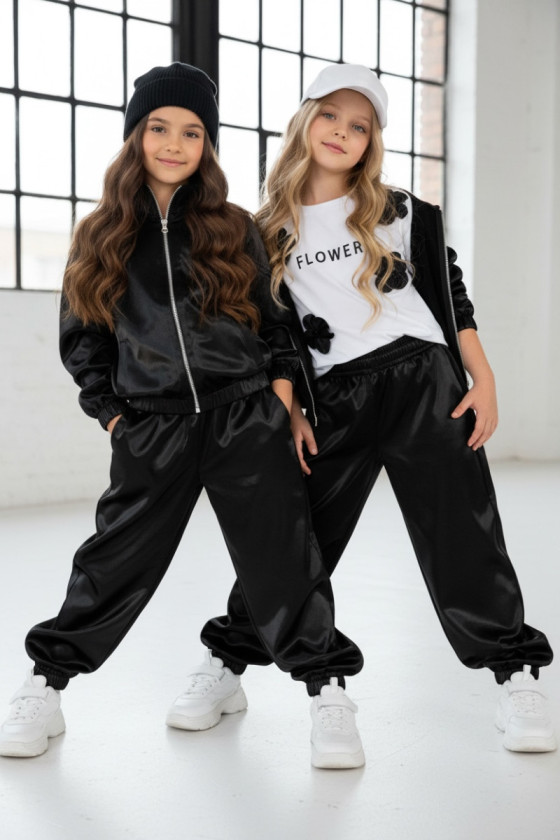 Komplet bomberka i spodnie Shine