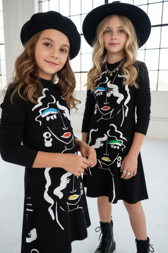 Sukienka dla dziewczynki Face