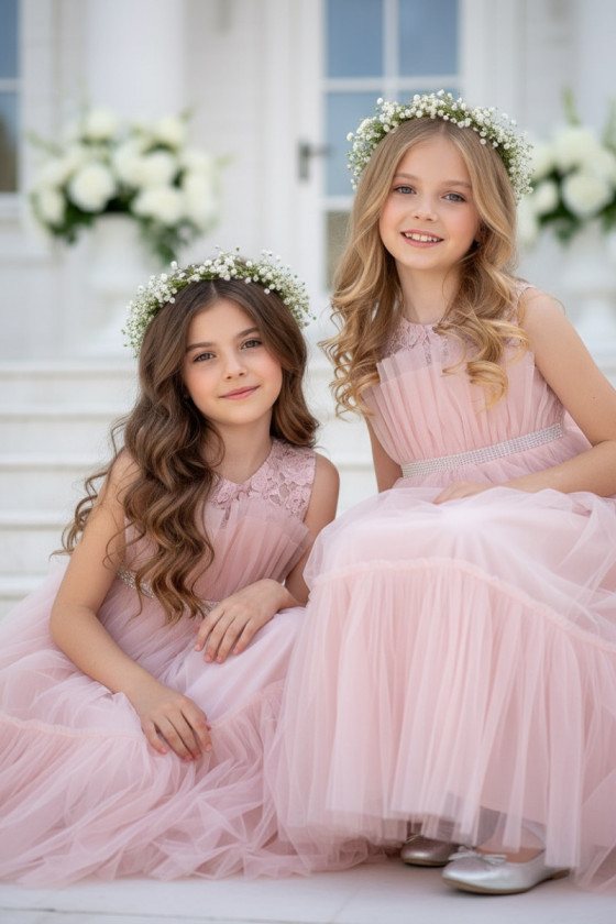 Sukienka balowa dla dziewczynki sukienka na przebranie sukienka komunijna komunia sukienka dla druhny sukienka weselna odzież dz