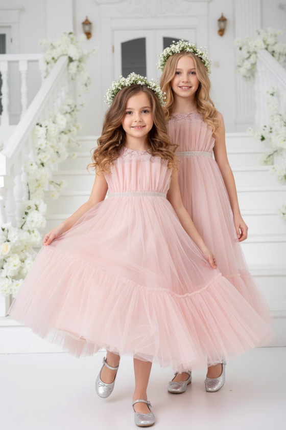 Sukienka balowa dla dziewczynki sukienka na przebranie sukienka komunijna komunia sukienka dla druhny sukienka weselna odzież dz