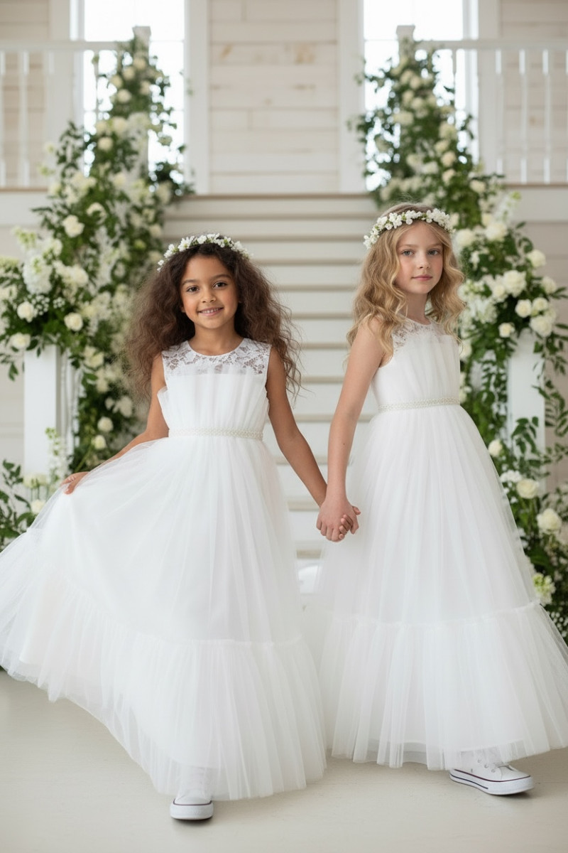 Sukienka balowa dla dziewczynki sukienka na przebranie sukienka komunijna komunia sukienka dla druhny sukienka weselna odzież dz