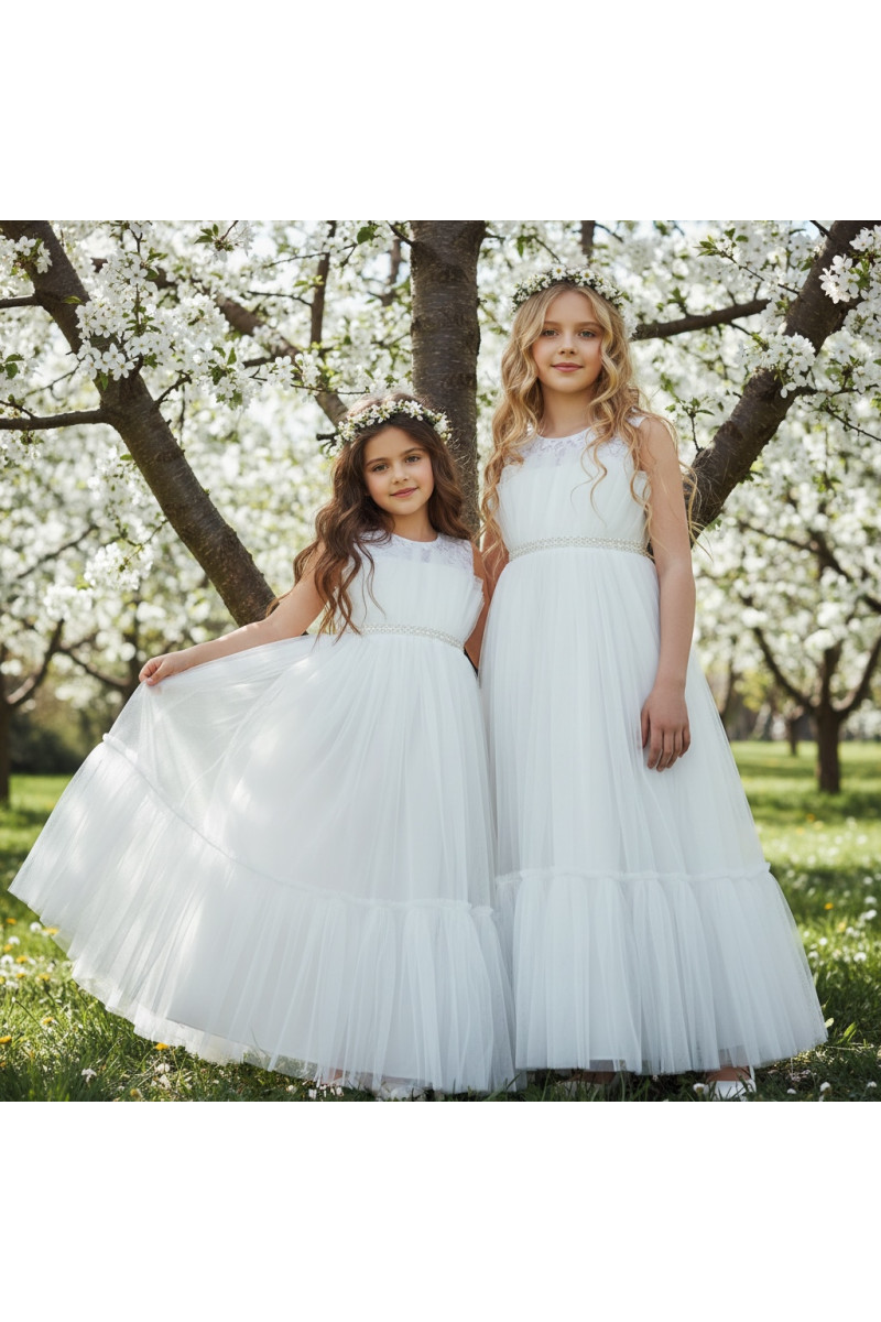Sukienka balowa dla dziewczynki sukienka na przebranie sukienka komunijna komunia sukienka dla druhny sukienka weselna odzież dz