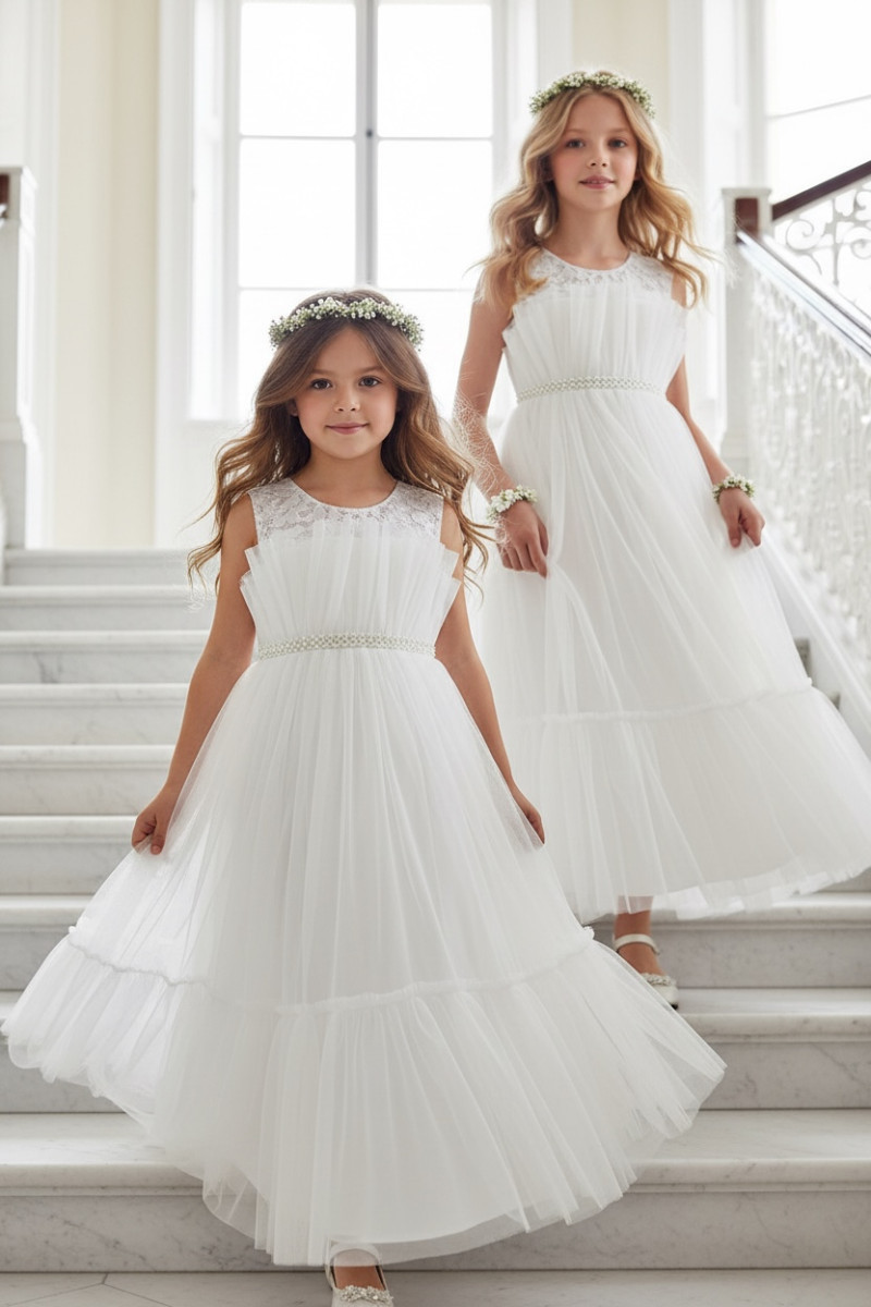 Sukienka balowa dla dziewczynki sukienka na przebranie sukienka komunijna komunia sukienka dla druhny sukienka weselna odzież dz