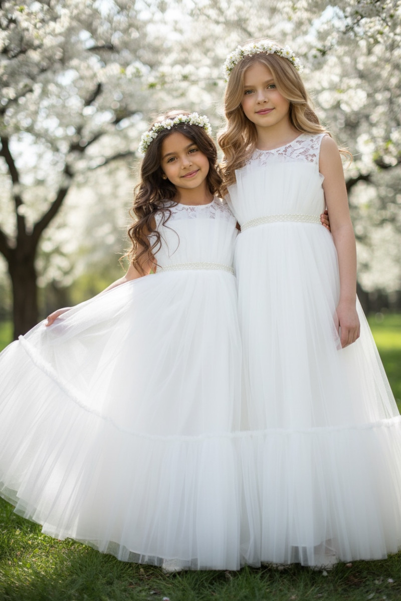 Sukienka balowa dla dziewczynki sukienka na przebranie sukienka komunijna komunia sukienka dla druhny sukienka weselna odzież dz