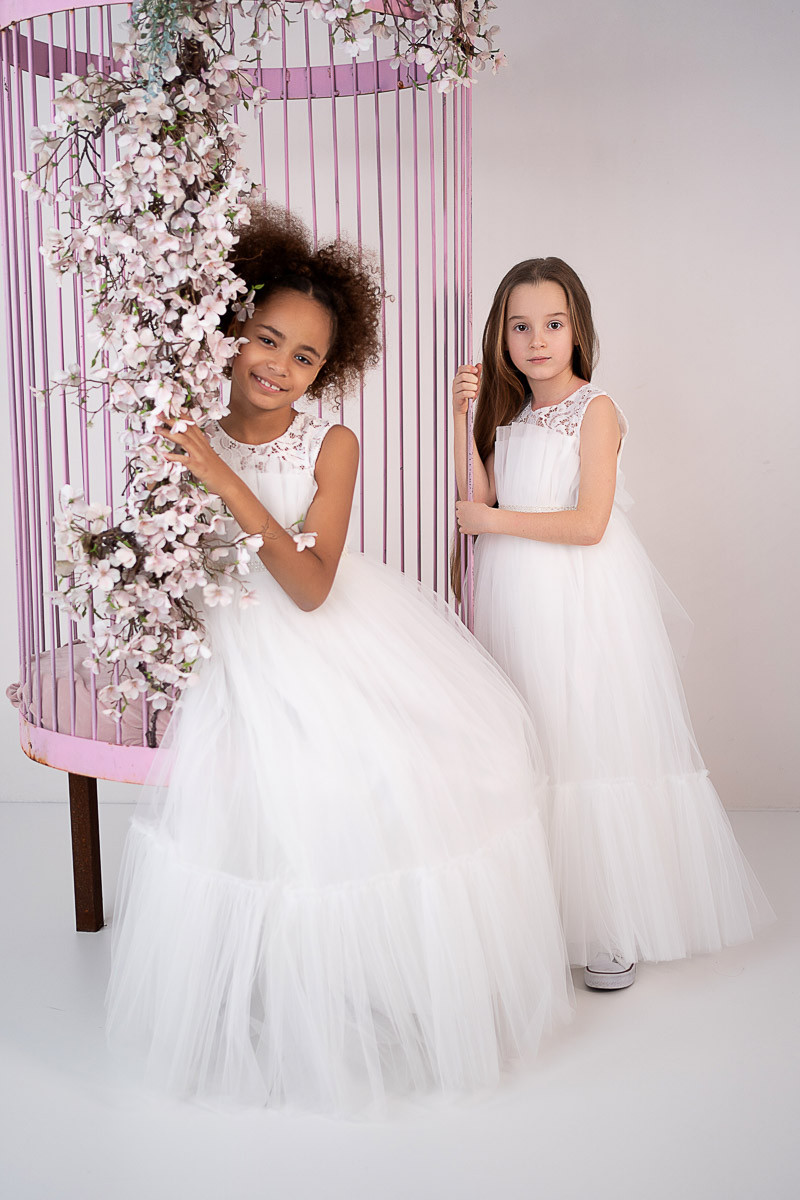 Sukienka balowa dla dziewczynki sukienka na przebranie sukienka komunijna komunia sukienka dla druhny sukienka weselna odzież dz