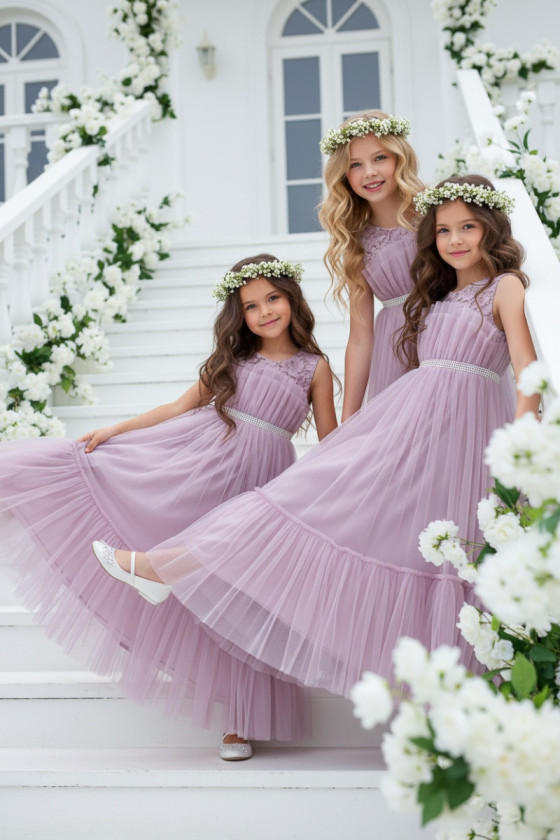 Sukienka balowa dla dziewczynki sukienka na przebranie sukienka komunijna komunia sukienka dla druhny sukienka weselna odzież dz