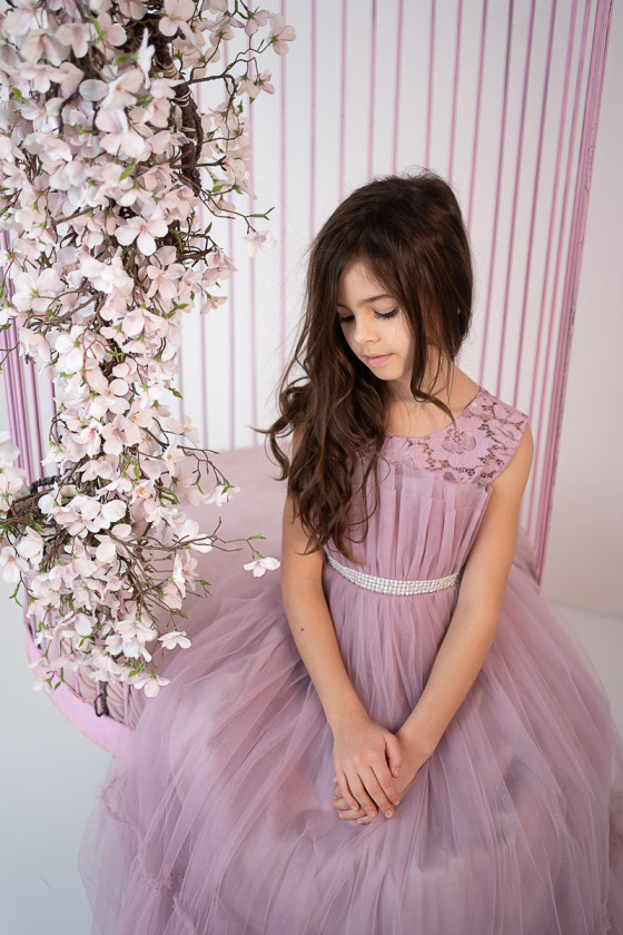 Sukienka balowa dla dziewczynki sukienka na przebranie sukienka komunijna komunia sukienka dla druhny sukienka weselna odzież dz