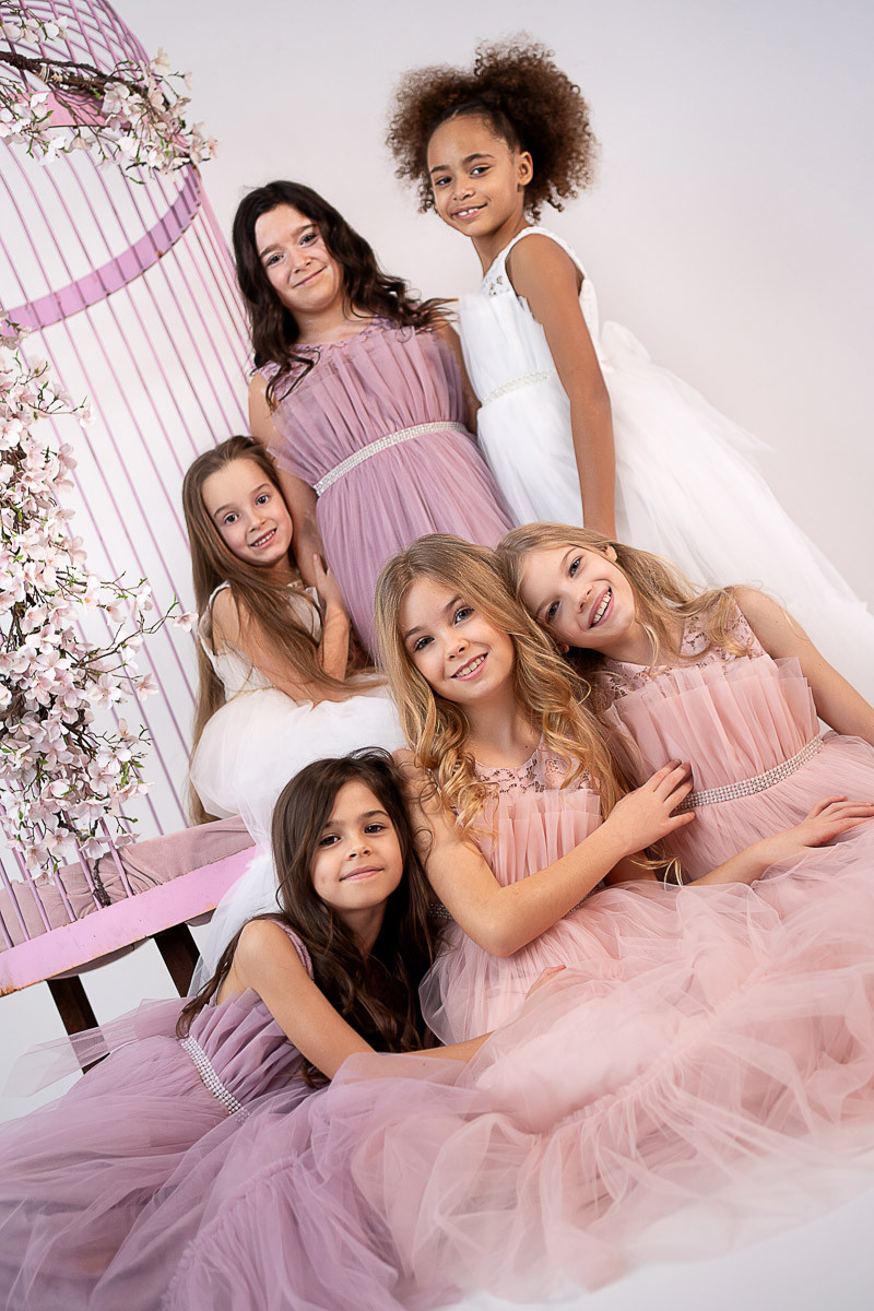 Sukienka balowa dla dziewczynki sukienka na przebranie sukienka komunijna komunia sukienka dla druhny sukienka weselna odzież dz