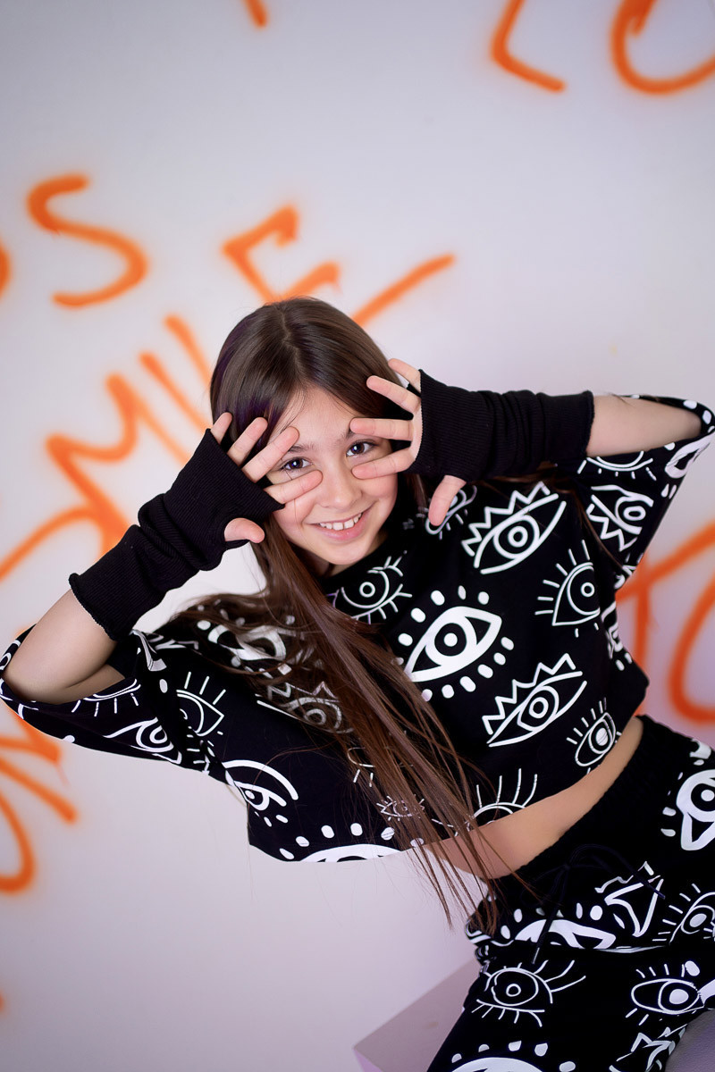 Komplet dla dziewczynki Oczko