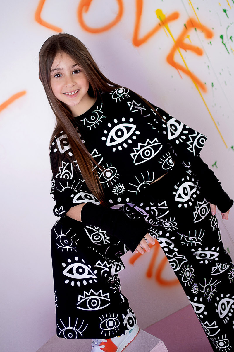 Komplet dla dziewczynki Oczko