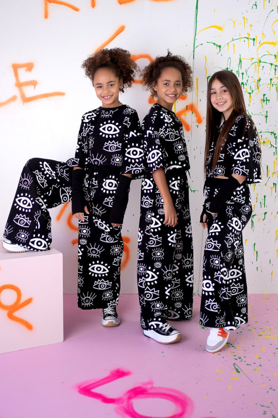 Komplet dla dziewczynki Oczko