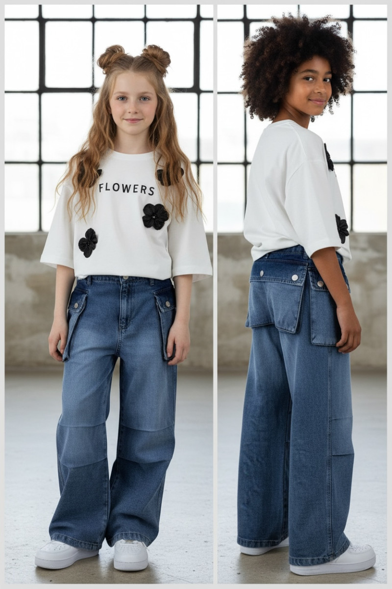 Spodnie jeans Pocet Blue