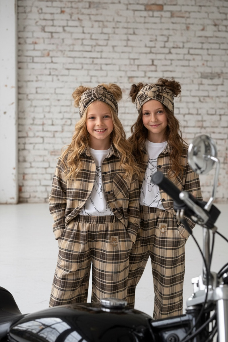 Koszula Tola Brązowa