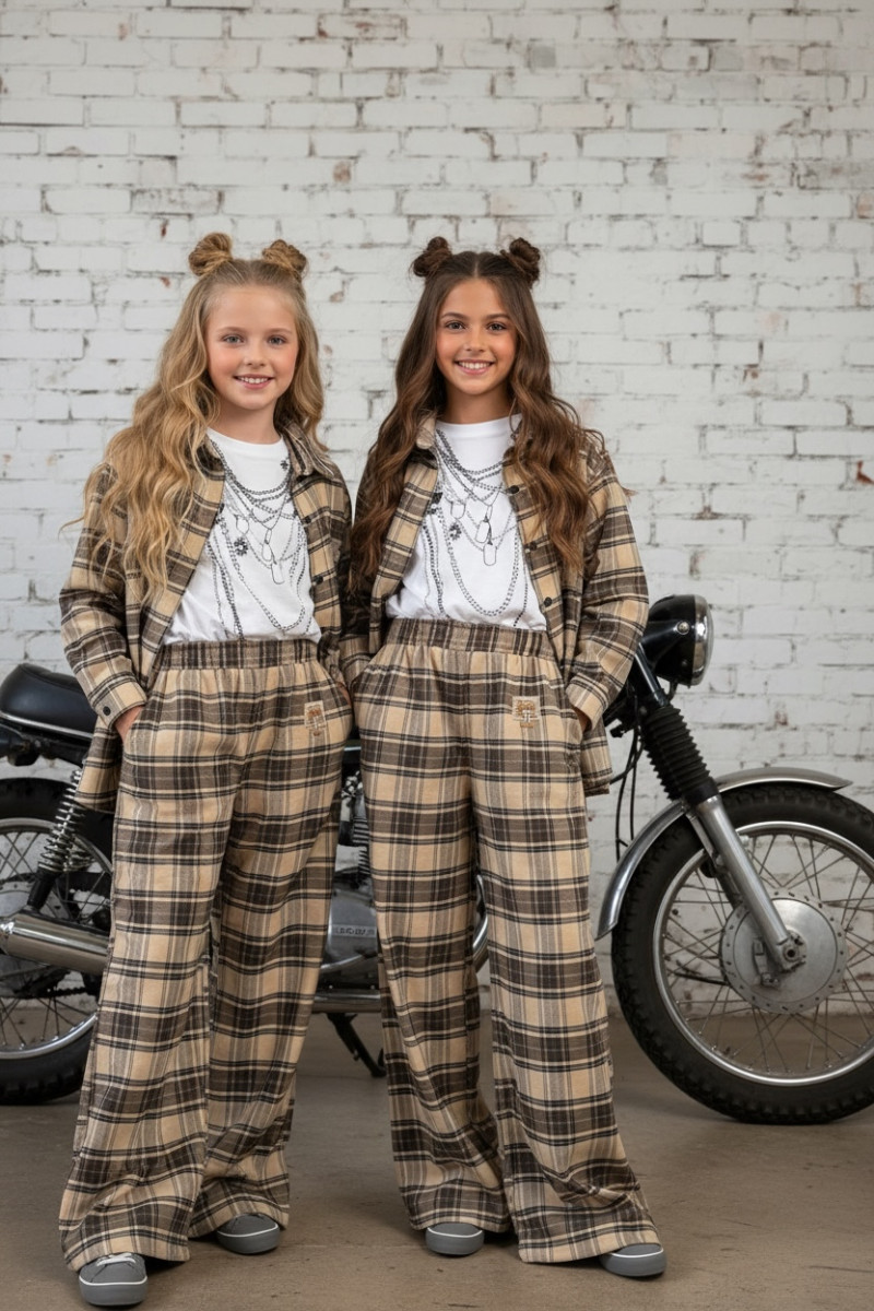 Koszula Tola Brązowa