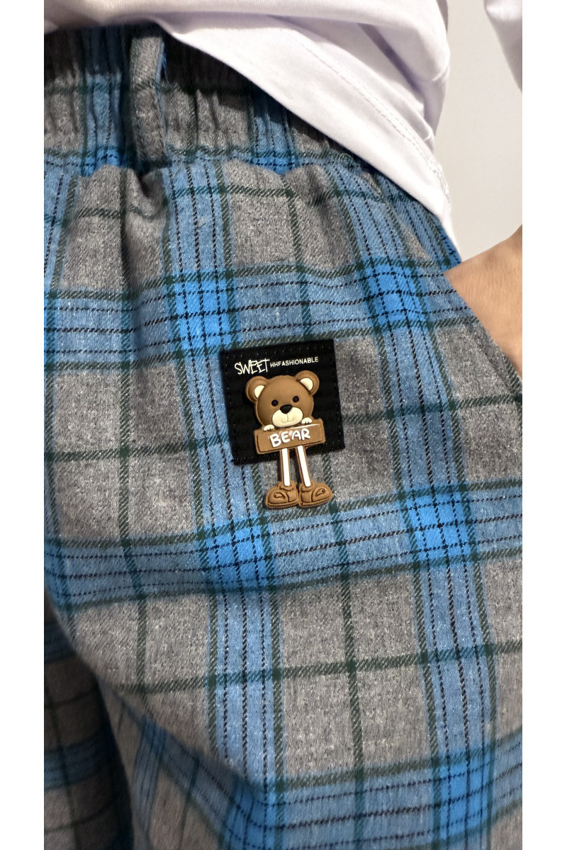 Spodnie Tola Niebieskie + pasek gratis