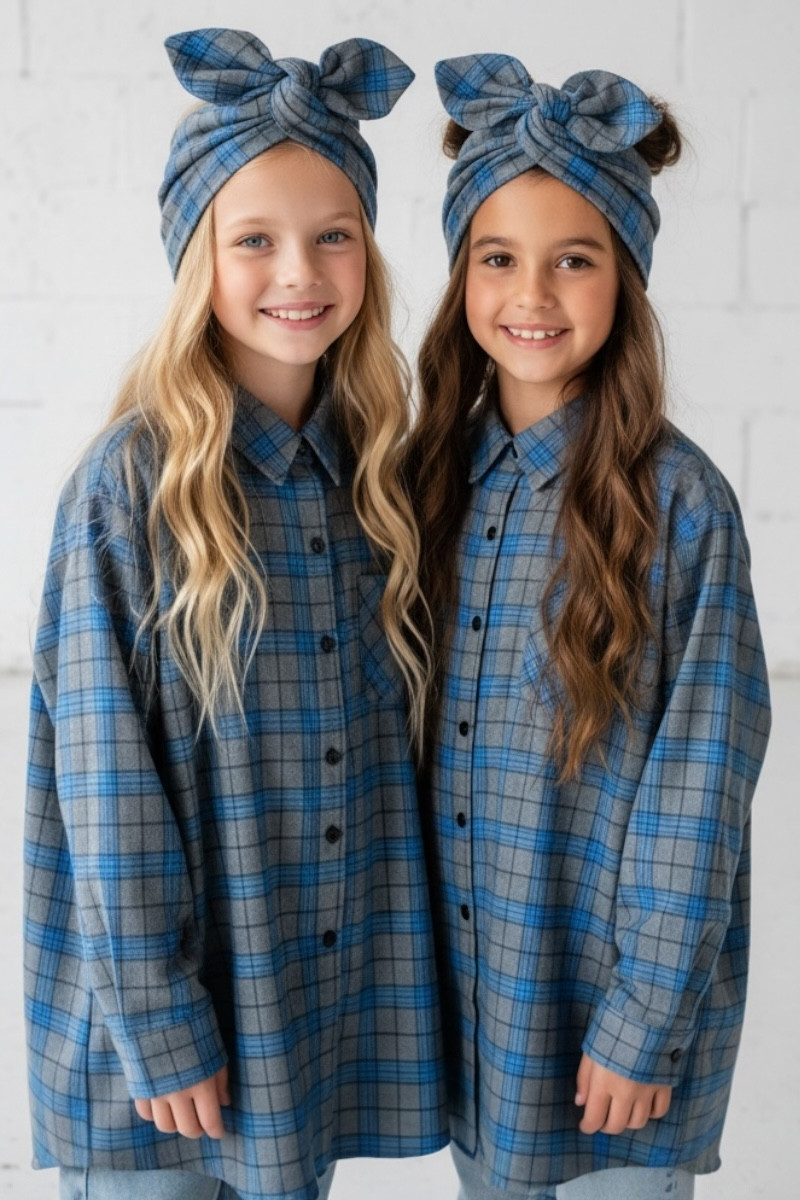 Koszula Tola Niebieska