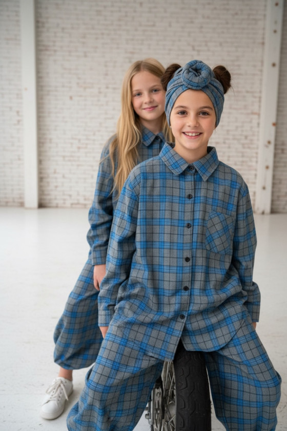 Koszula Tola Niebieska