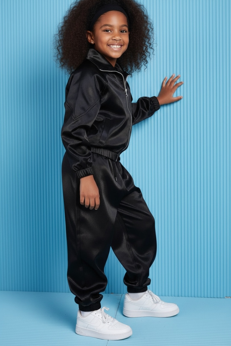 Komplet bomberka i spodnie Shine