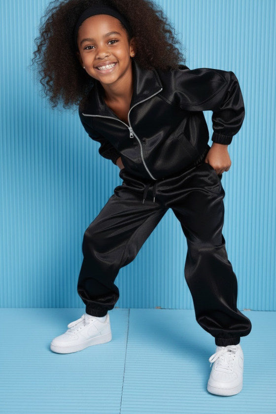 Komplet bomberka i spodnie Shine