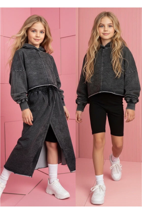 Komplet 3w1 kolarki, bluza , spódnica Just Walk