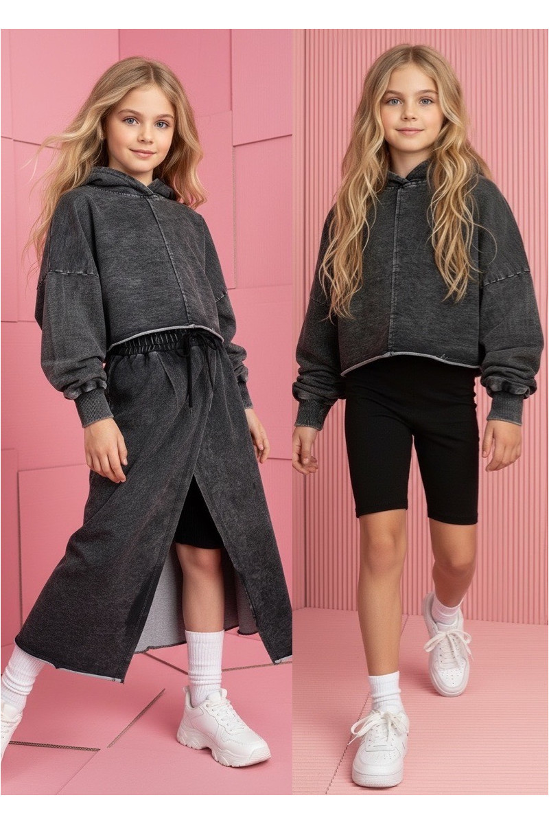 Komplet 3w1 kolarki, bluza , spódnica Just Walk