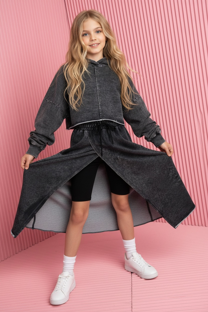 Komplet 3w1 kolarki, bluza , spódnica Just Walk