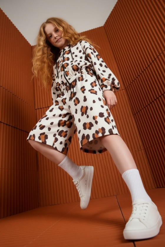 Szorty Bermudy Nature dla dziewczynki